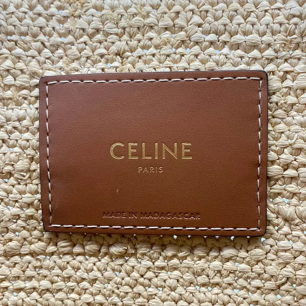 Celine Teen Supple CELINE Classic Pannier Shoulder Bag 115802FF7.04LU Raffia
